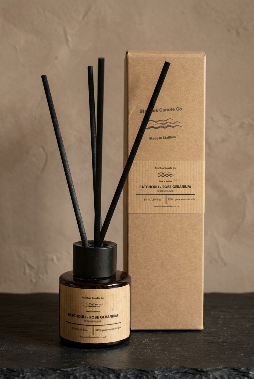 50ml diffuser rose geranium and patchouli