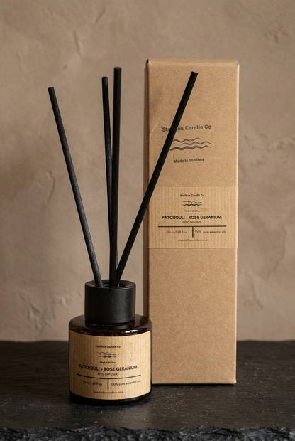 50ml diffuser rose geranium and patchouli