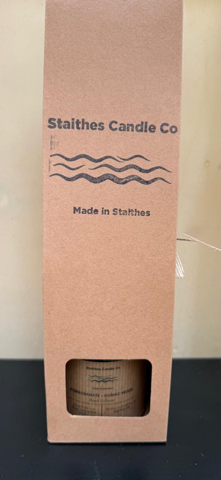 Staithes candle Co diffuser gift box bergamot & Lemongrass